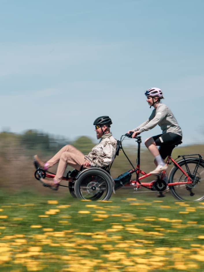 ​Sicher zu zweit Radfahren