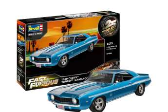 Revell bringt Brians Yenko Camaro wieder als 1:25-Bausatz