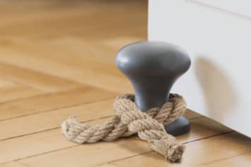 Hamburger Türstopper, grau