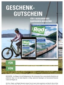 RADFAHREN Gutschein