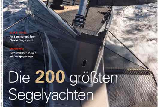 Trend geht zu immer größeren Yachten - Neue Hitliste