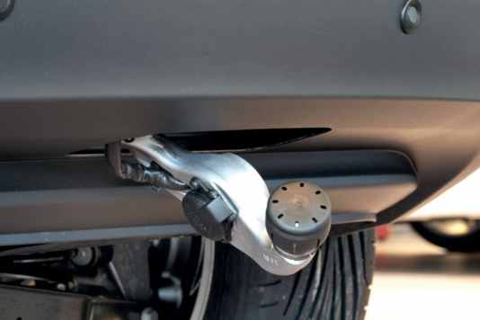 Schwenkbare Hängerkupplung für den Tiguan