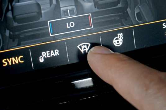 Heizbare Frontscheibe - Beheizter Blick