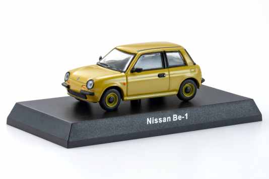 Kyosho bringt den Nissan Be-1 im Miniaturformat 1:64 und zwei neuen Farben