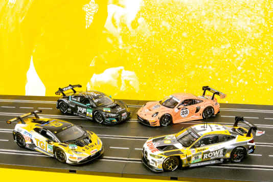 Vier Neue von Carrera in 1:24 – GT3 mal vier