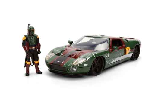 Jada Toys schickt Boba Fett im Ford GT ins Rennen – im Maßstab 1:24