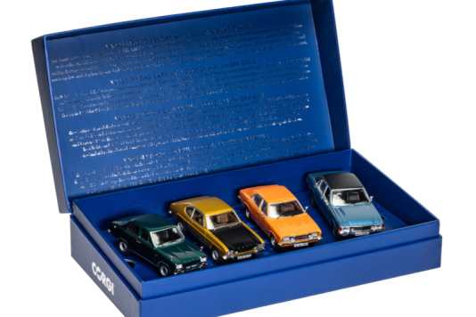 Corgi verführt mit Ford-GT-Sammler-Quartett in 1:43 und aus Die Cast