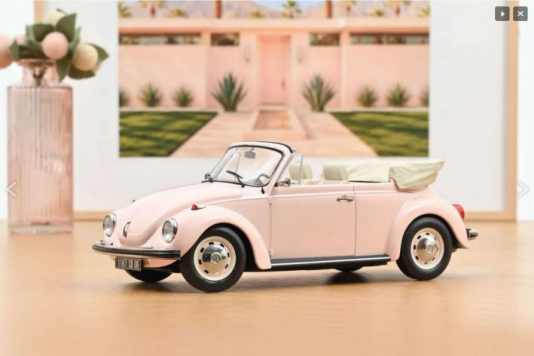 Norev-Käfer kommt als 1:18-Cabriolet und Internetmodell