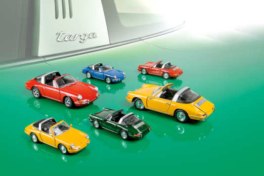 ‘65 Porsche 911 Targa von Welly in 1:36 und 1:24 – Offene Rechnung