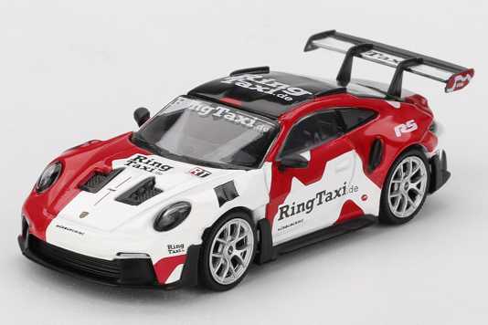 Mini GT kündigt Ringtaxi des 911 (992) in 1:64 an