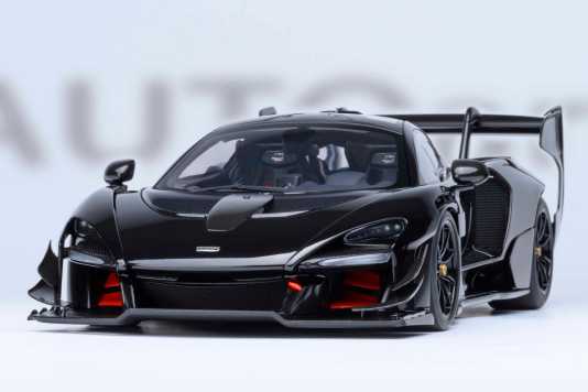 Beim Thema McLaren Senna in 1:18 sieht Autoart im Juli Onyxschwarz