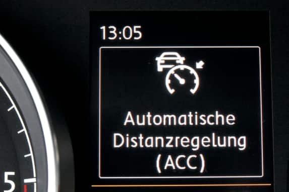 Quick Service - ACC bis 210 km/h
