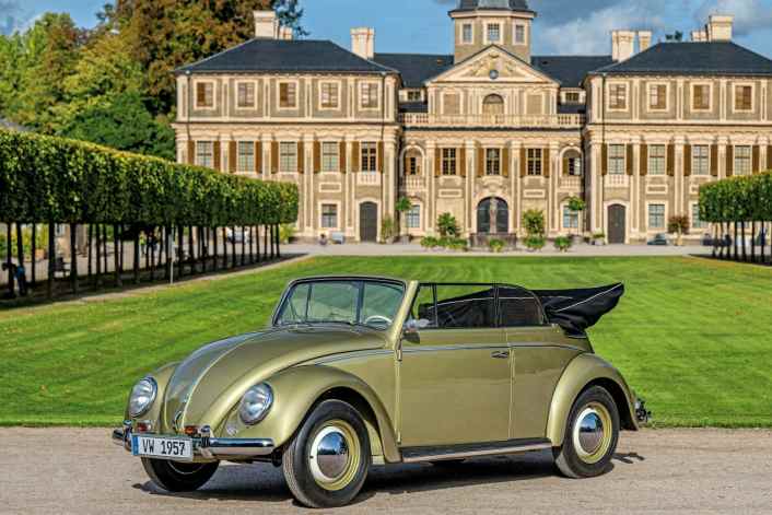 VW Käfer Cabrio BJ 1957 - Wirtschaftswunder-Luxuswagen