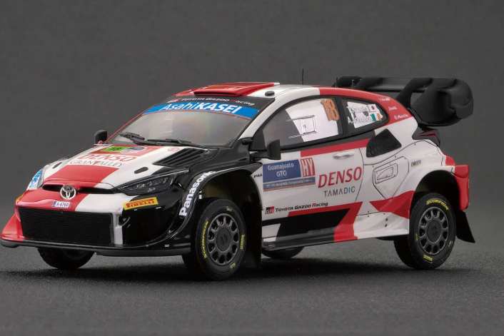 Belkits überrascht mit Toyota Yaris Rally1 Hybrid als Siegertyp in 1:24