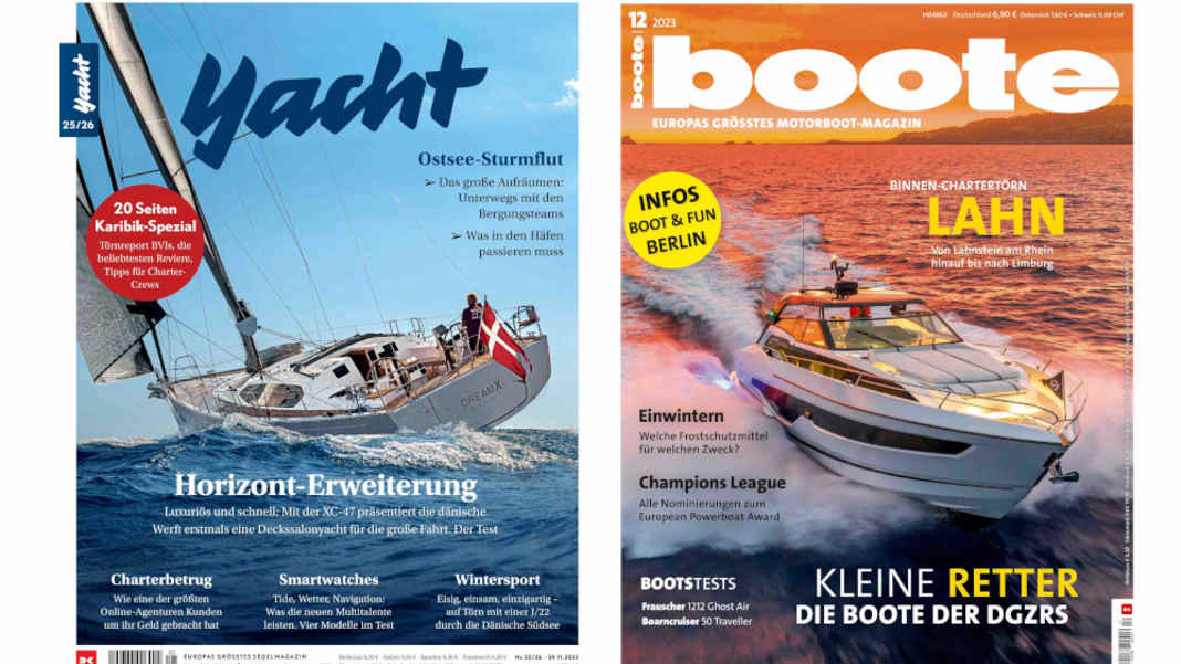 Änderung des Heftformats von YACHT und BOOTE
