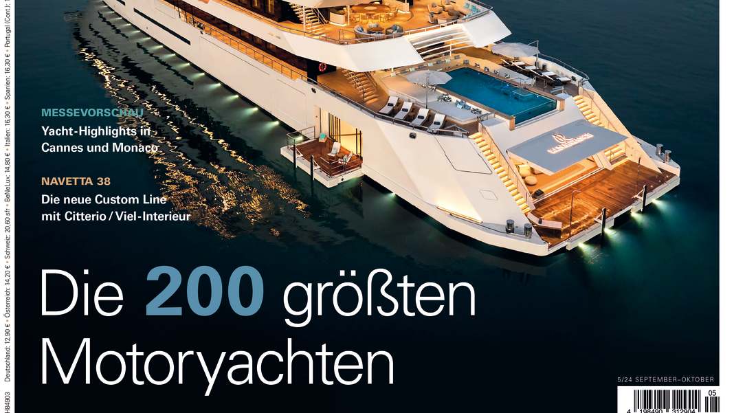 180-Meter-Yacht bleibt an der Spitze