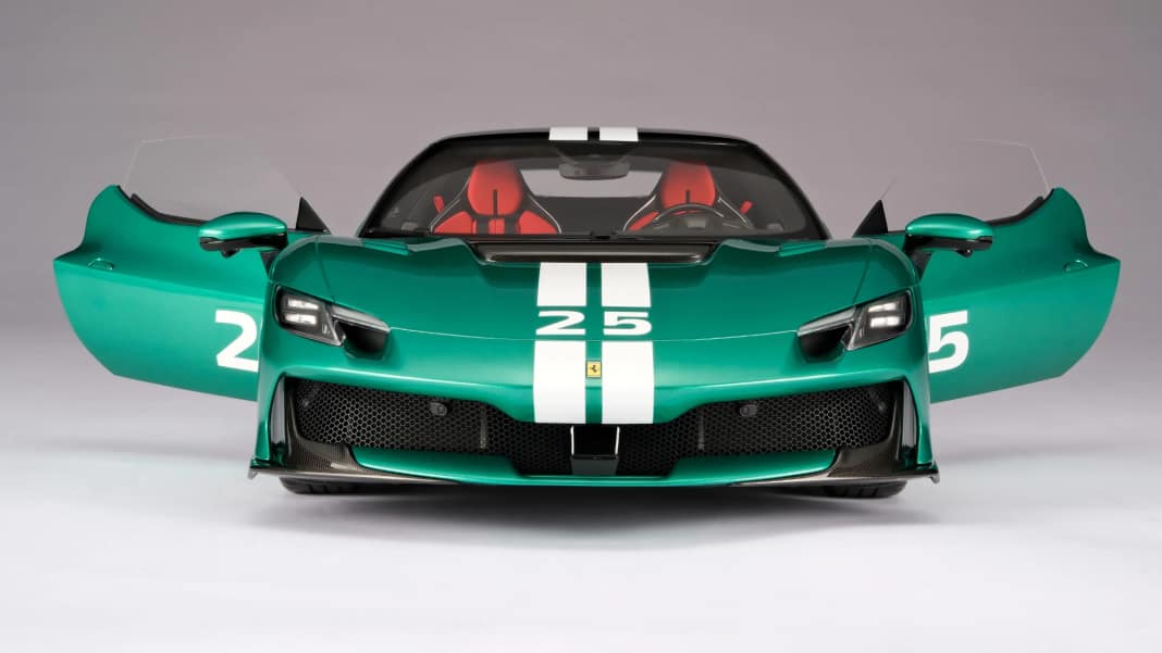 Diese Ferrari 296 Speciale in 1:8 macht die Konkurrenz nürburgring-grün vor Neid
