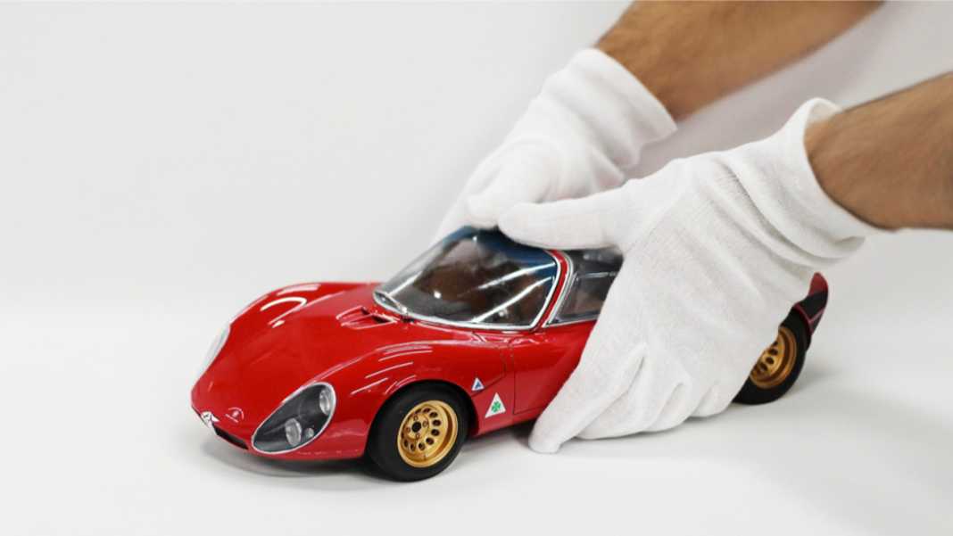 Laudoracing Models feiert 50 Jahre Alfa Romeo 33 Stradale in 1:12