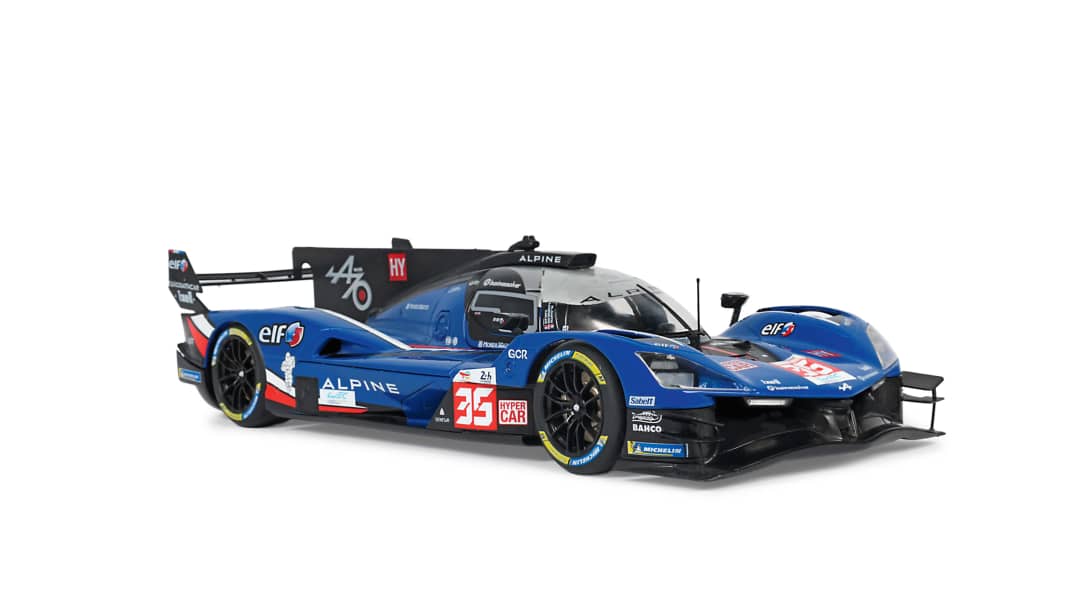 ‘25 Alpine A424 Le Mans von Solido in 1:18 - Blausause