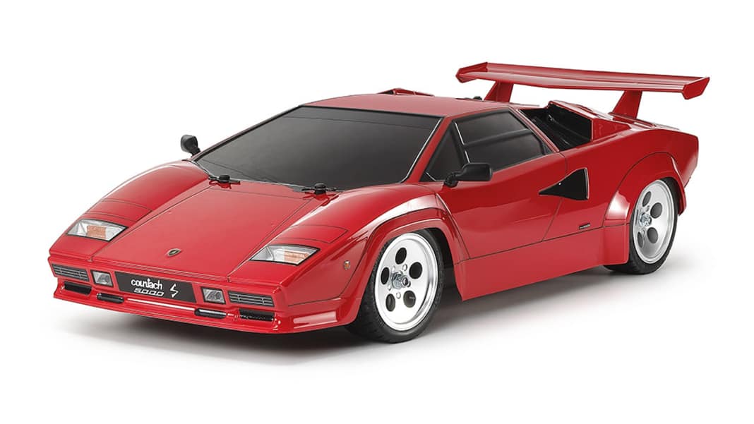 Tamiya kündigt Comeback des Lamborghini Countach 5000S in 1:10 an!