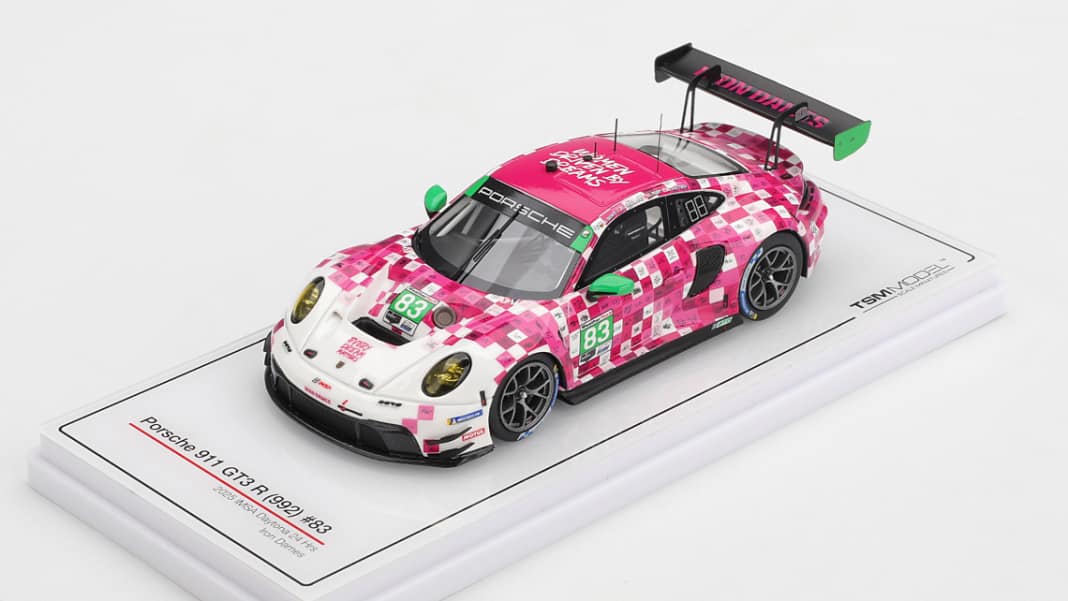 Iron-Dames-Elfer von Daytona 2025 kommt bei True Scale Miniatures in 1:43