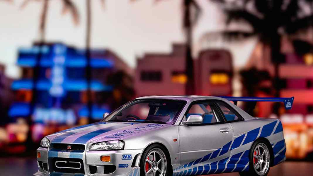 Jada Toys zeigt Brians Skyline aus “Fast & Furious” als Resine-Boliden in 1:18