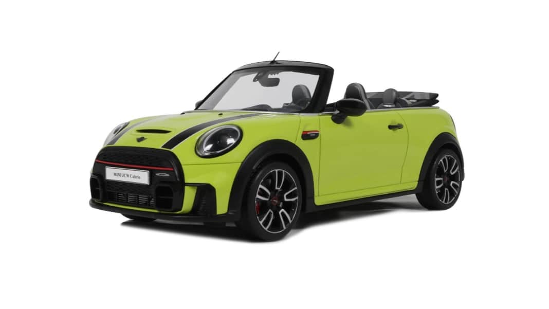 Ottomobile verspricht heißes Mini Cabrio als 1:18er in schrillem Zesty-Gelb