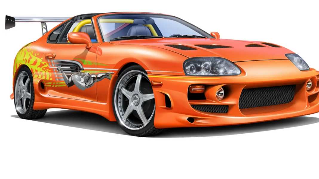 Paul Walkers Supra aus Fast & Furoius als 1:24-Kit von Aoshima geleakt