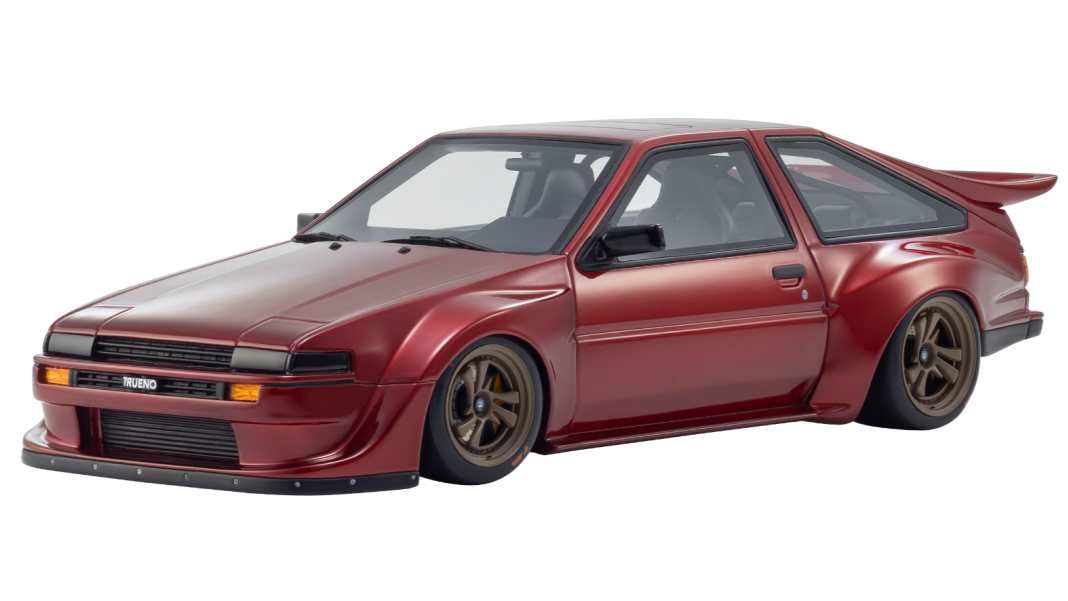Kyosho baut Gibt´s-Ja-Gar-Nicht-Toyota als Resinemodell in 1:18