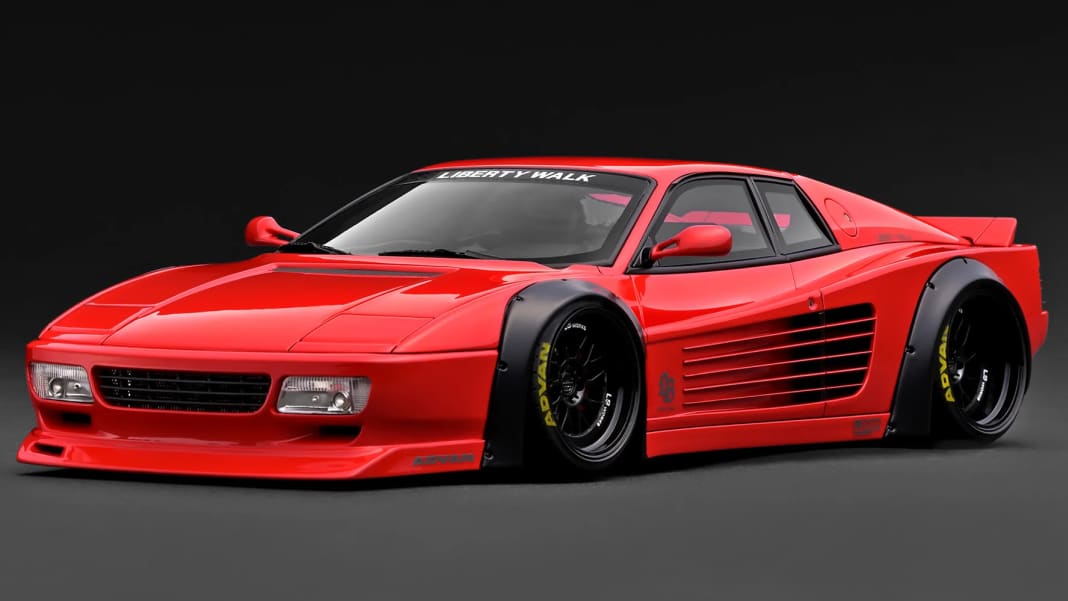 Ignition Model startet Ferrari-512-Armada im LB-Works-Look in 1:18