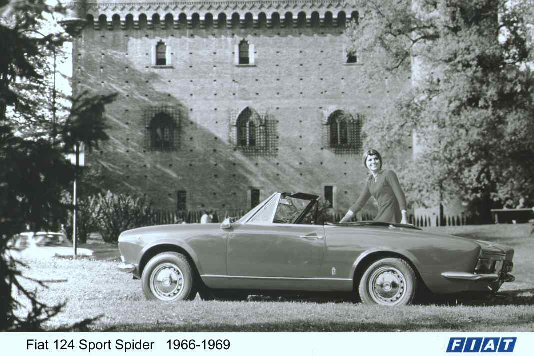 Fiat 124 Sport Spider feiert 60 Jahre