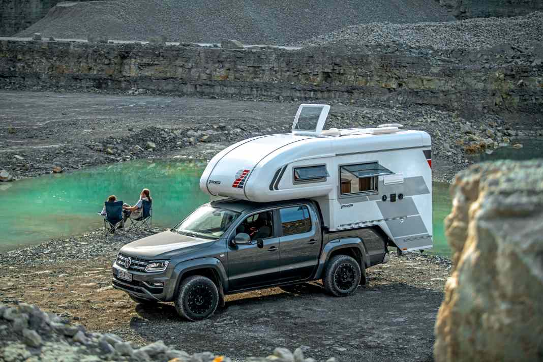 VW Amarok & Tischer Trail 230S – Aufgesattelt