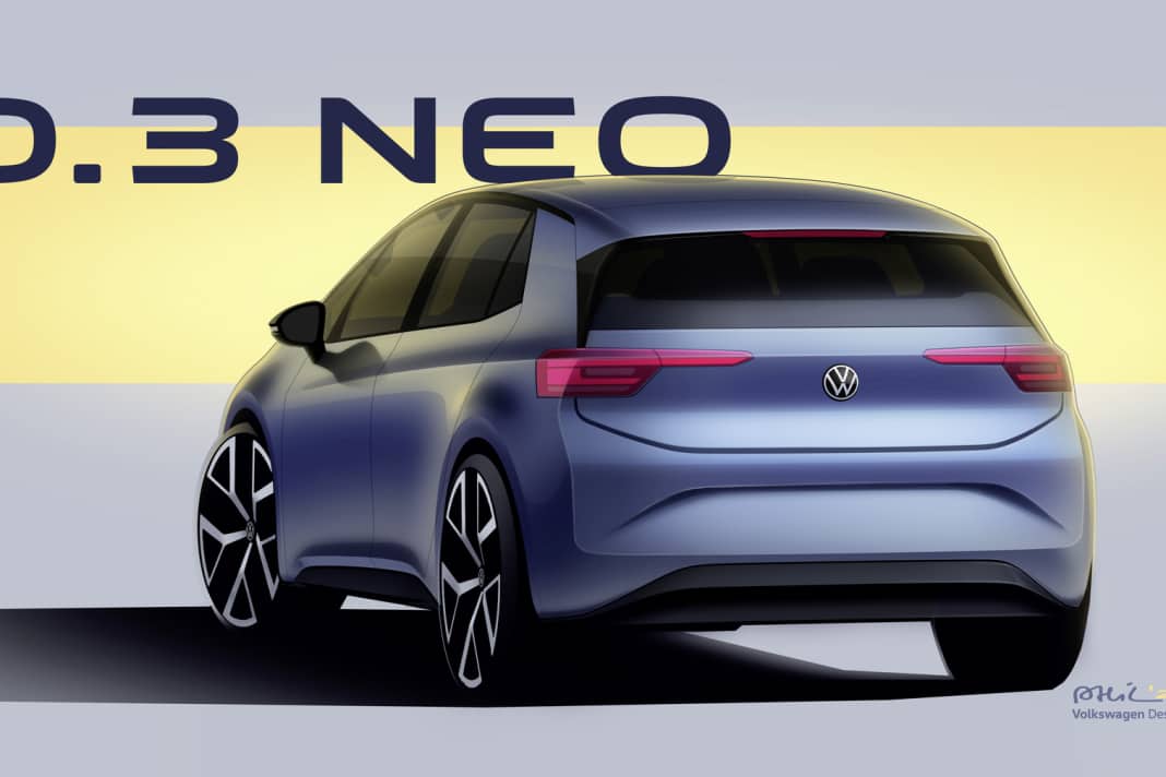 VW ID.3 Neo startet mit neuem Gesicht