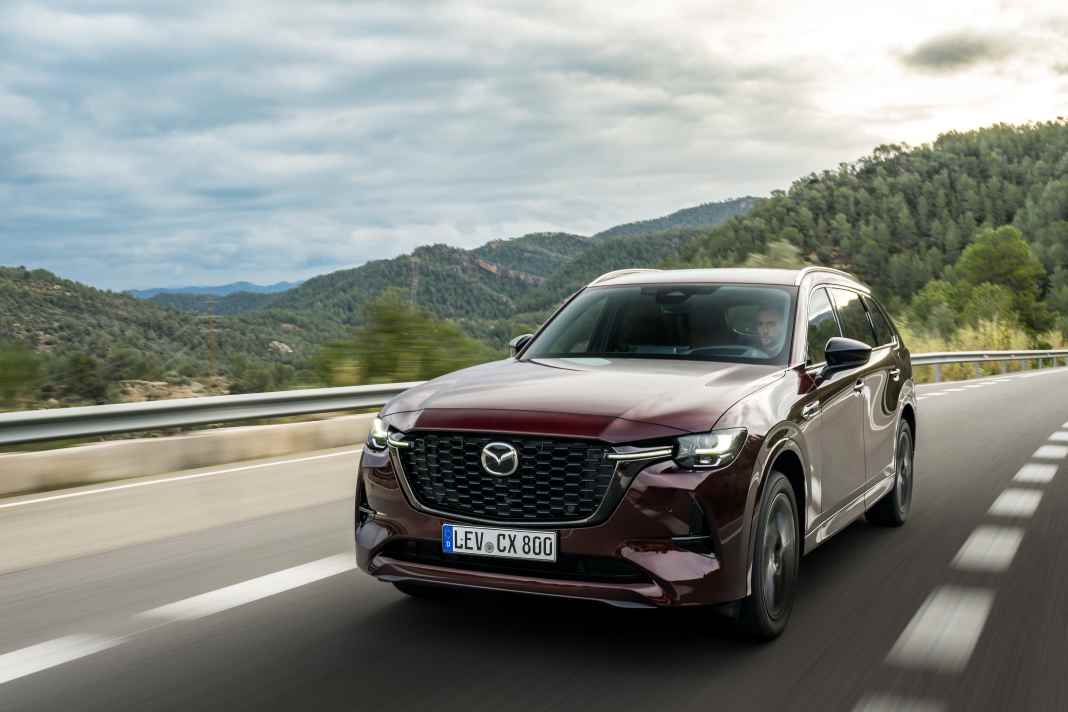 Mazda CX-80 wächst auf knapp fünf Meter