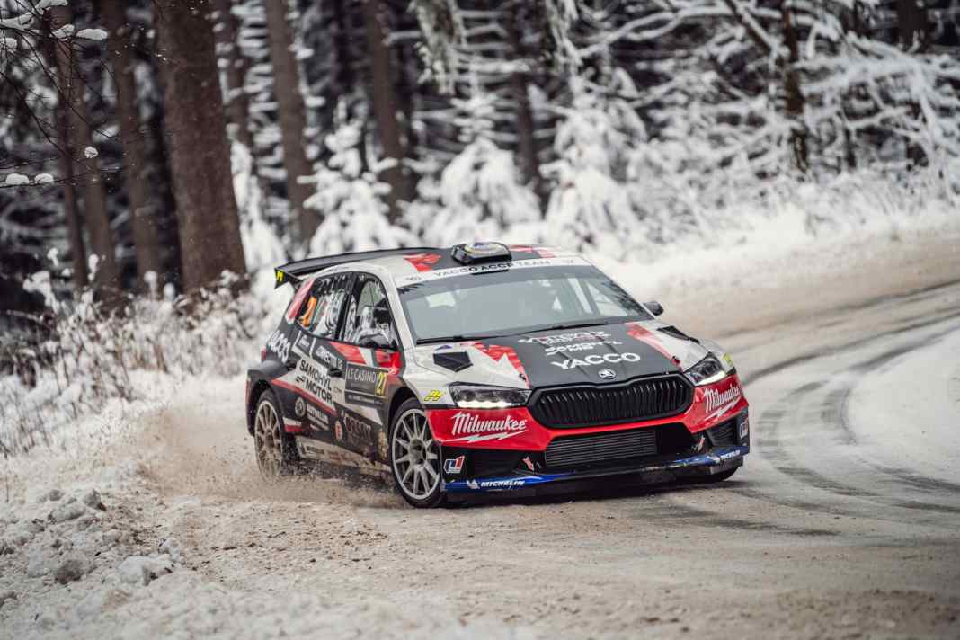 Wettbewerbspremiere des Škoda Fabia RS Rally2 in der Weltmeisterschaft