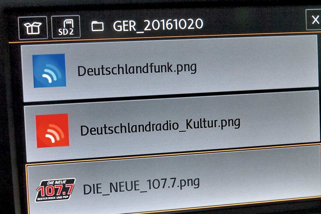 Quick Service - Radio-Logos aktualisieren