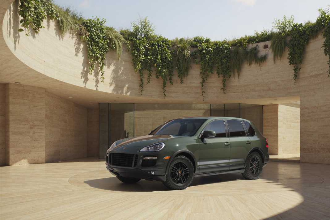 Porsche verwandelt 16 Jahre alten Cayenne in 70er-Jahre-Look