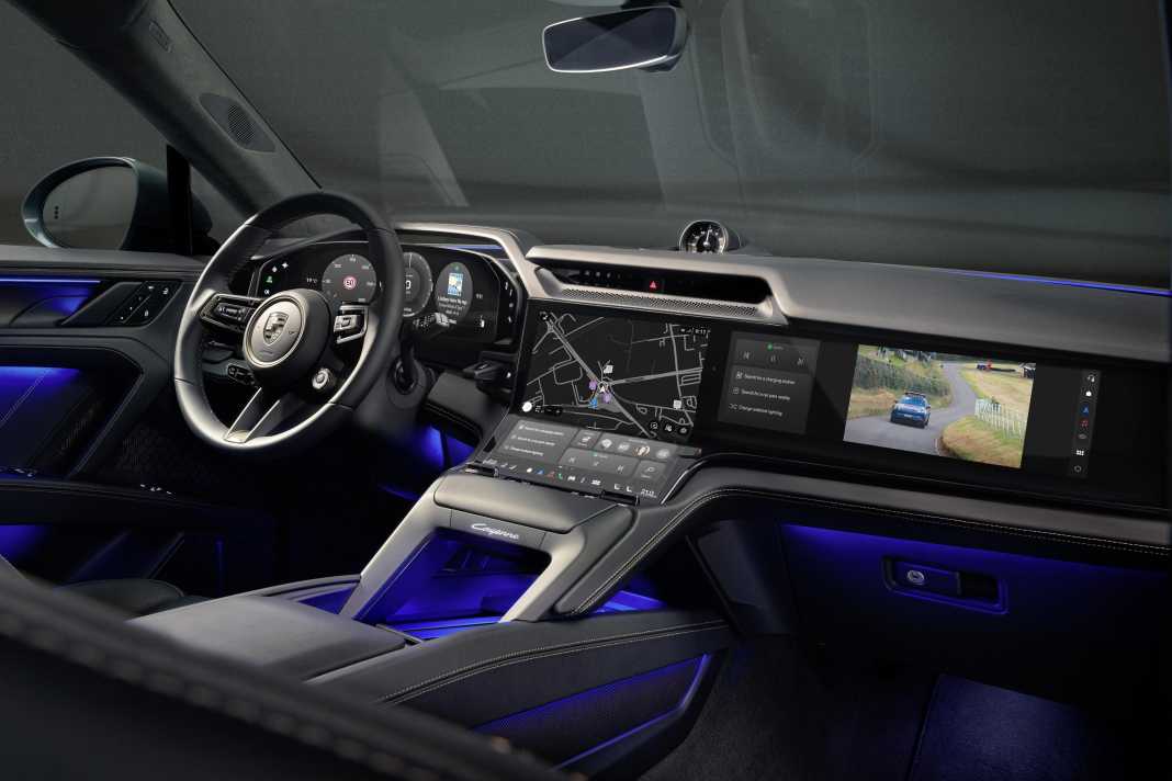 Porsche Cayenne Electric revolutioniert das Interieur