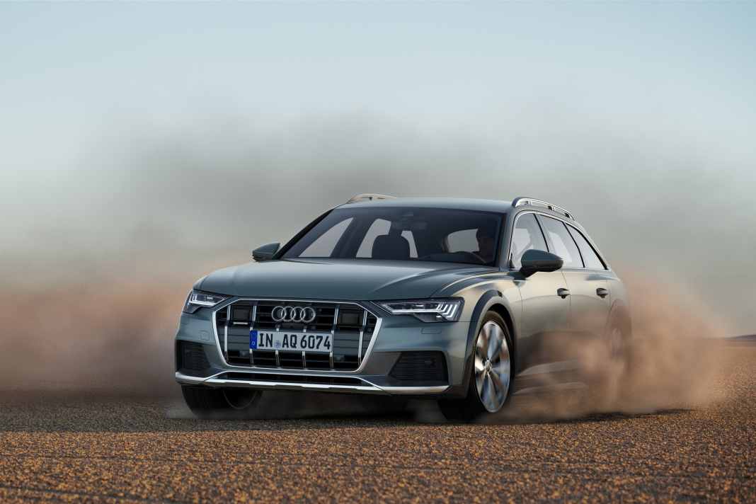 Audi A6 allroad quattro - Stadt, Land, Fluss