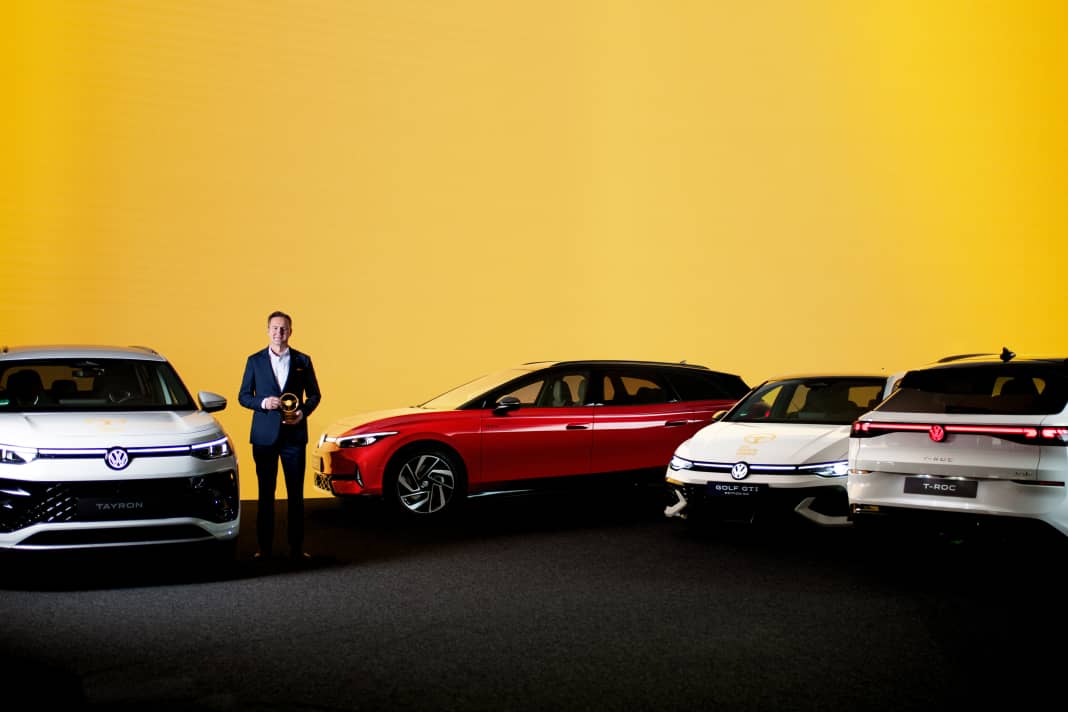 Volkswagen gewinnt 2025 vier Goldene Lenkräder