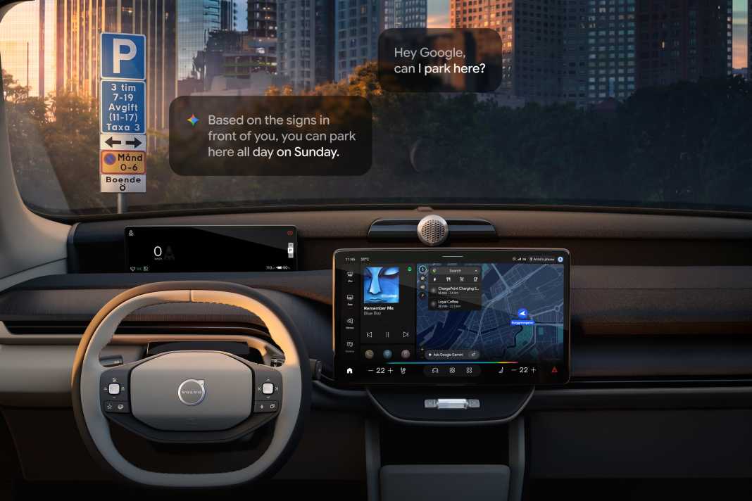 Volvo Cars integriert Google Gemini mit Kamerazugriff