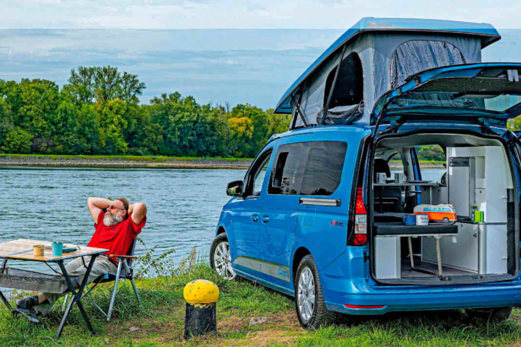 Camping Special - Caddy mit Hütchen