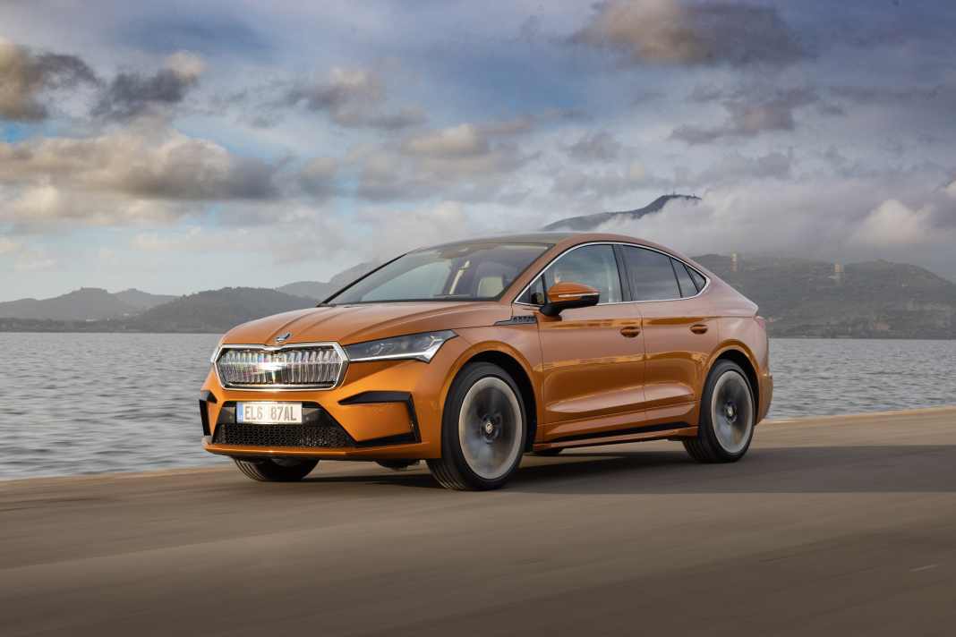 Allradgetriebenes Škoda Enyaq Coupé iV 80x ab sofort bestellbar