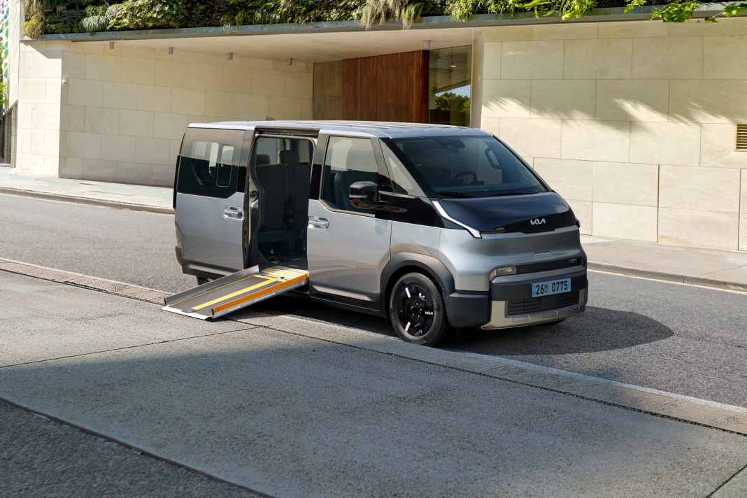 Kia PV5 WAV macht Elektromobilität barrierefrei