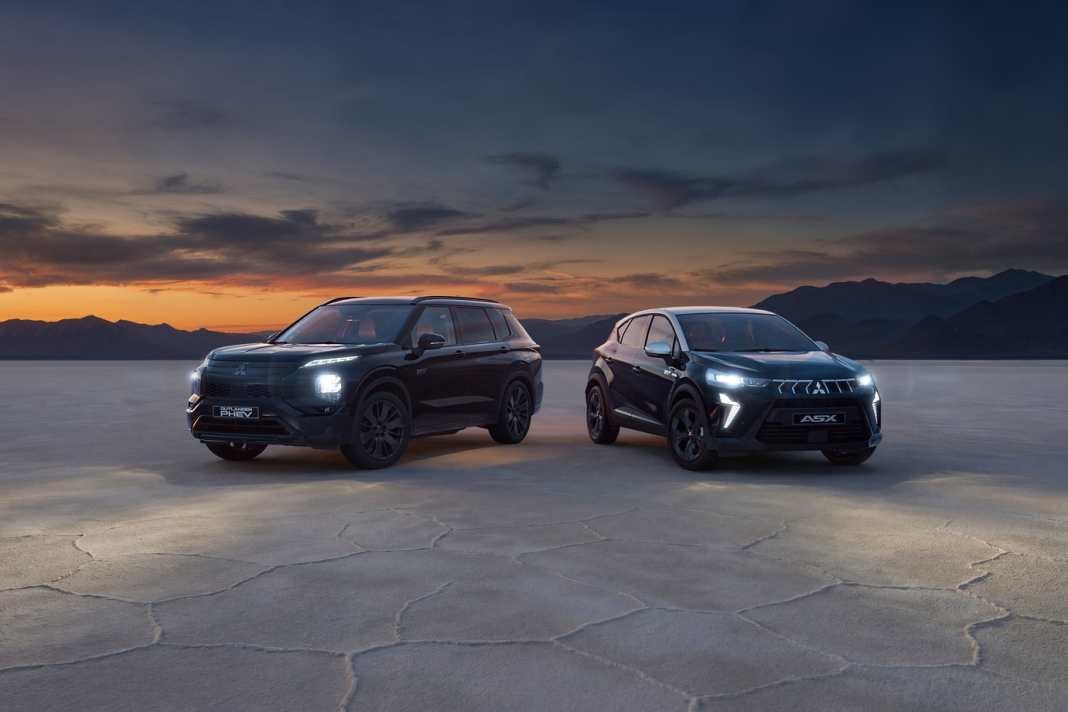 Mitsubishi ASX und Outlander im Black-Design