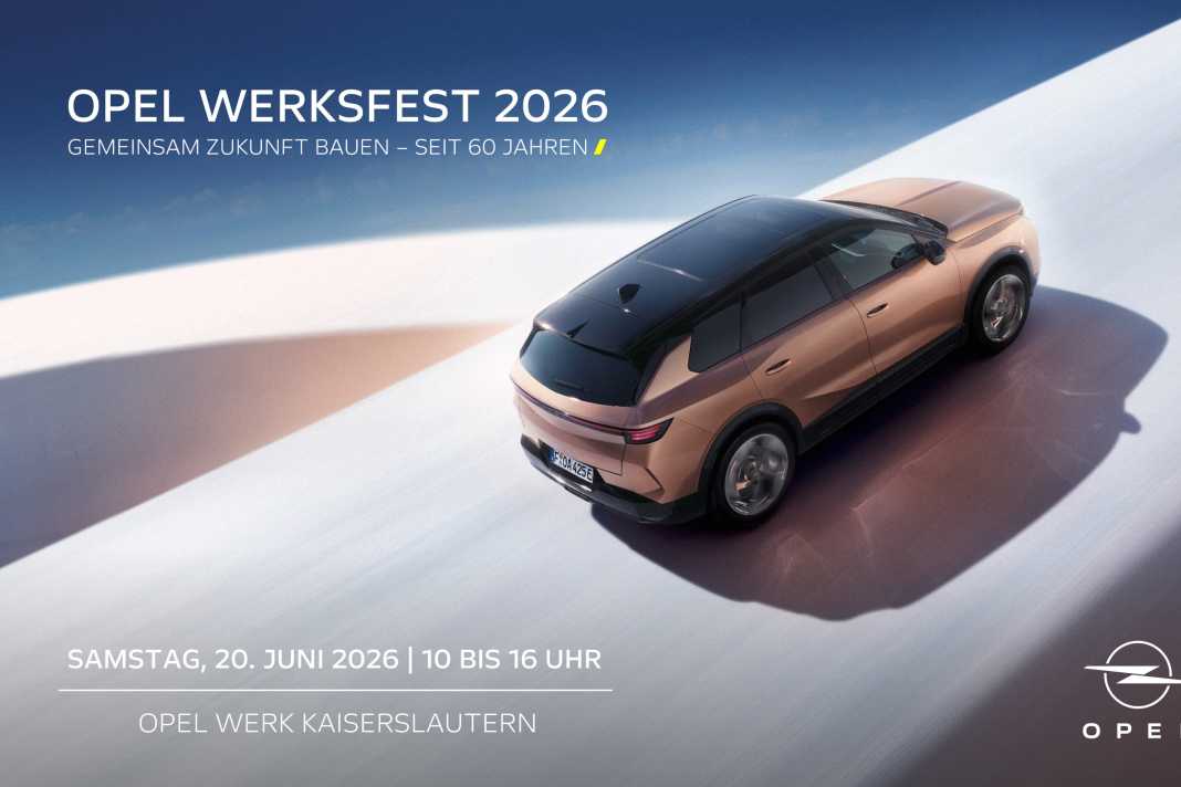 Opel feiert 60 Jahre Werk Kaiserslautern