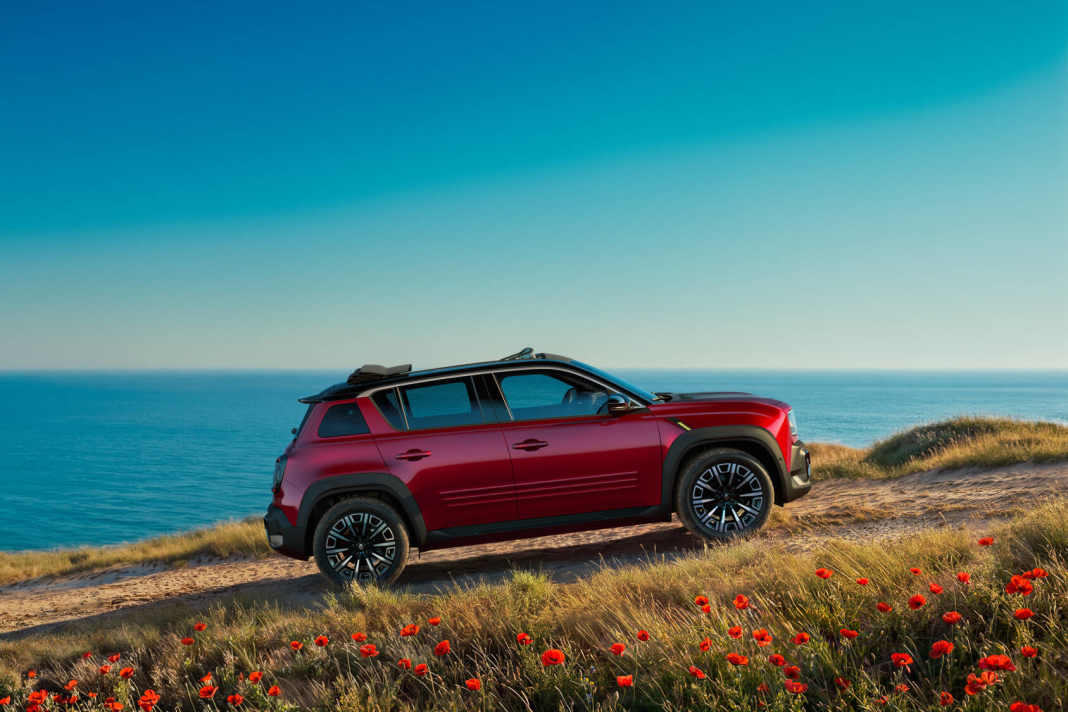 Renault 4 E-Tech Electric öffnet sein Stoffdach