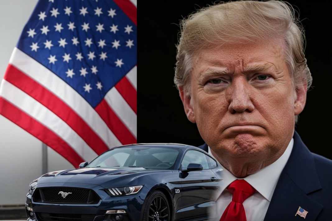 Trump zeigt Ford-Arbeiter den Mittelfinger im Werk