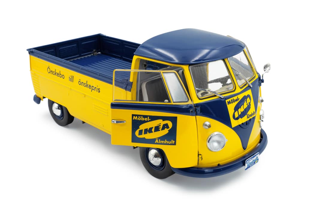 VW T1 Pritsche „Ikea“ von Solido in 1:18 – Billy-Bulli