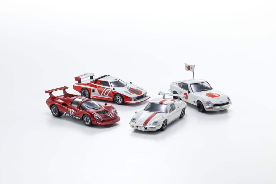 Kyosho bringt vier “Circuit-Wolf”-Flitzer in 1:64